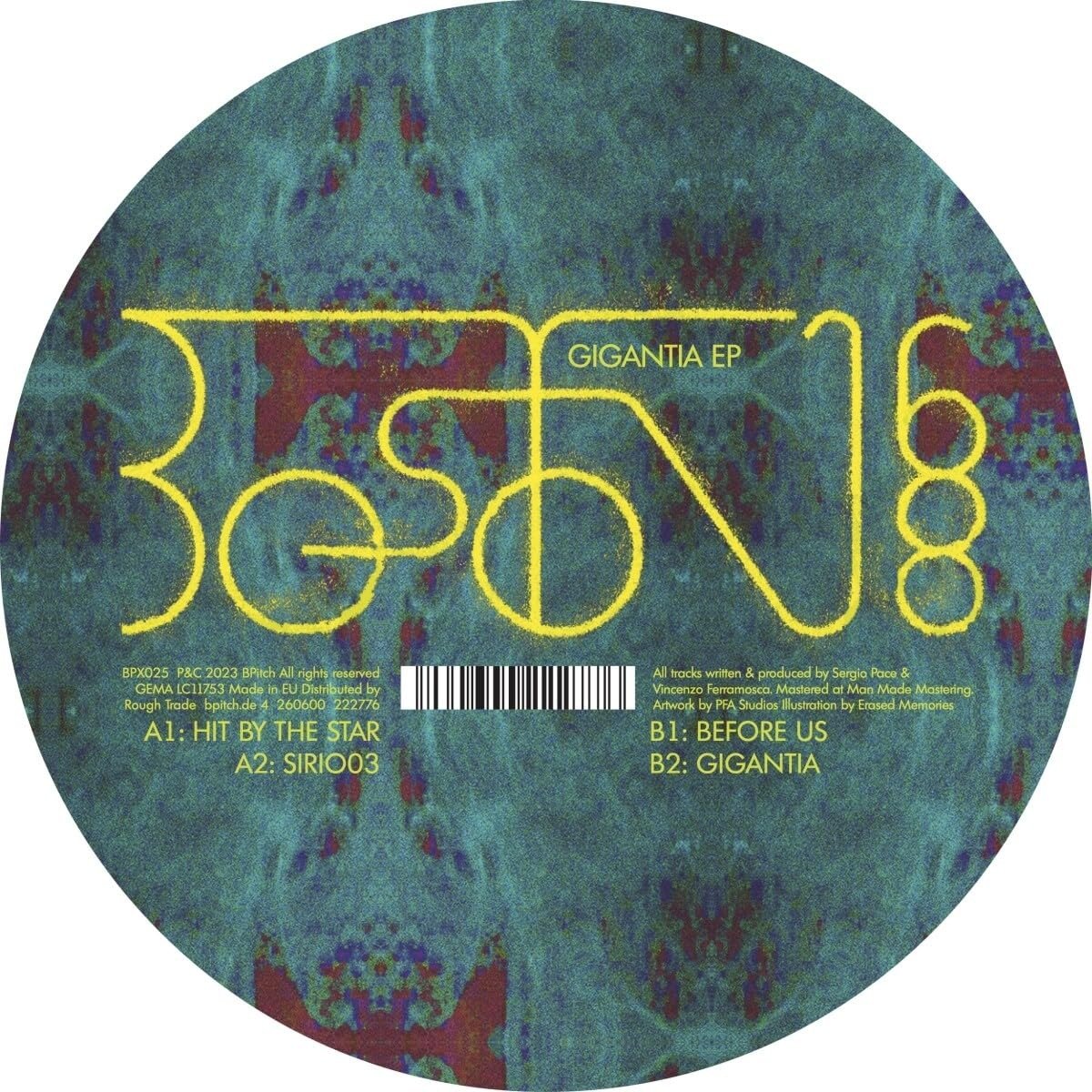CD Shop - BOSTON 168 GIGANTIA EP