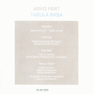 CD Shop - GIDON KREMER,TATJANA GRINDENKO,LITHUANIAN CHAMBER ORCHESTRA,SAULIUS SONDECKIS ARVO PART: TABULA RASA...