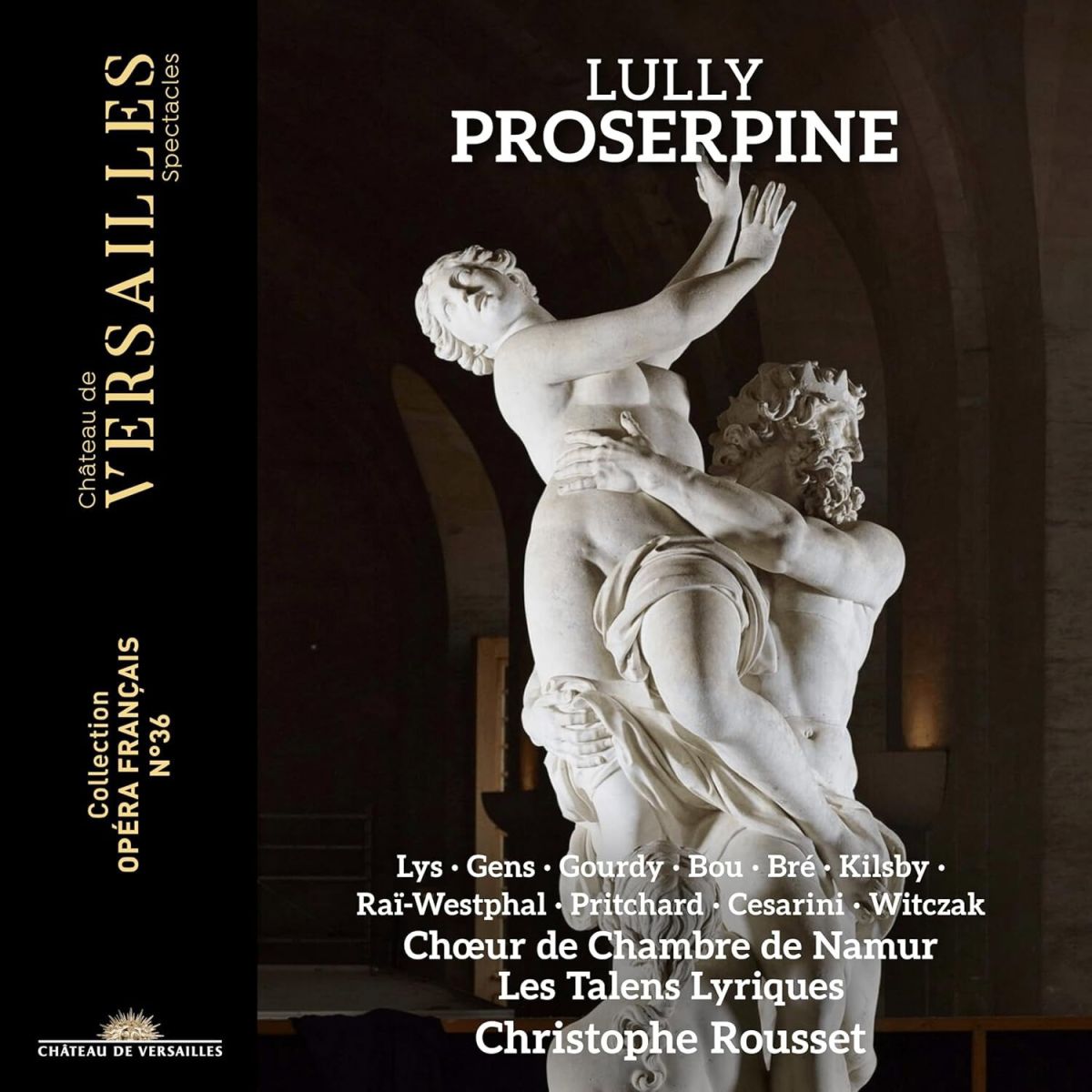 CD Shop - CHRISTOPHE ROUSSET LULLY: PROSERPINE