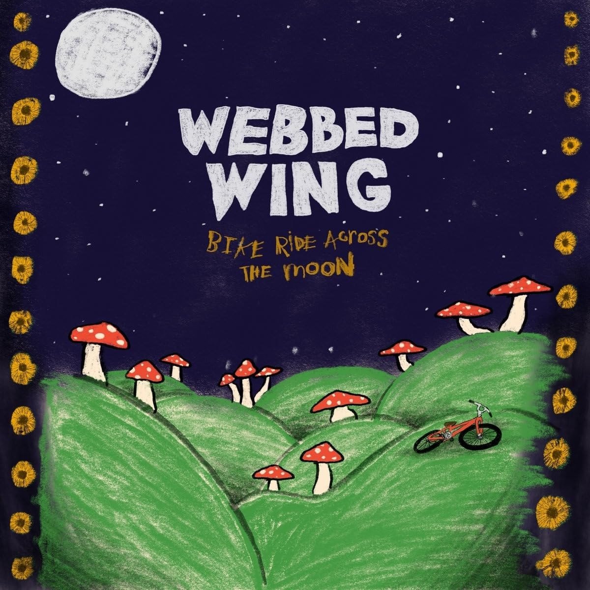 CD Shop - WEBBED WING BIKE RIDE ACROSS THE MOON