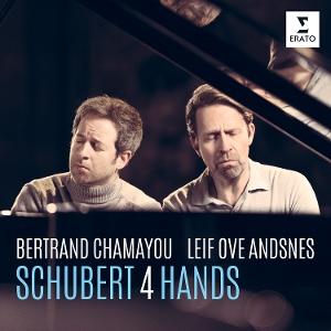 CD Shop - BERTRAND CHAMAYOU,LEIF OVE ANDSNES SCHUBERT 4 HANDS
