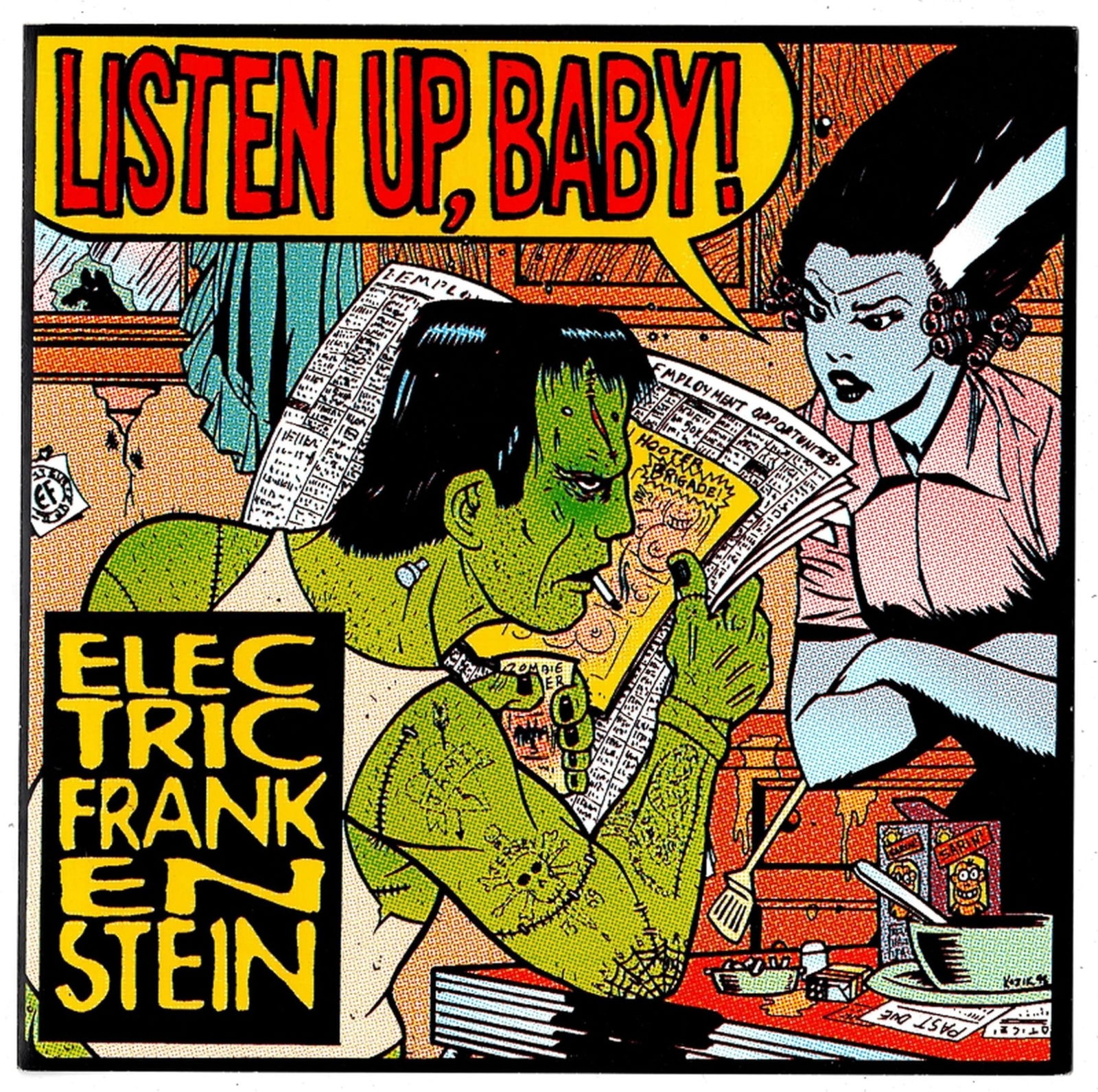 CD Shop - ELECTRIC FRANKENSTEIN LISTEN UP, BABY!