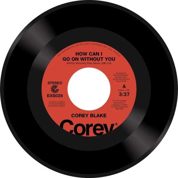 CD Shop - COREY BLAKE HOW CAN I GO ON WITHOU...