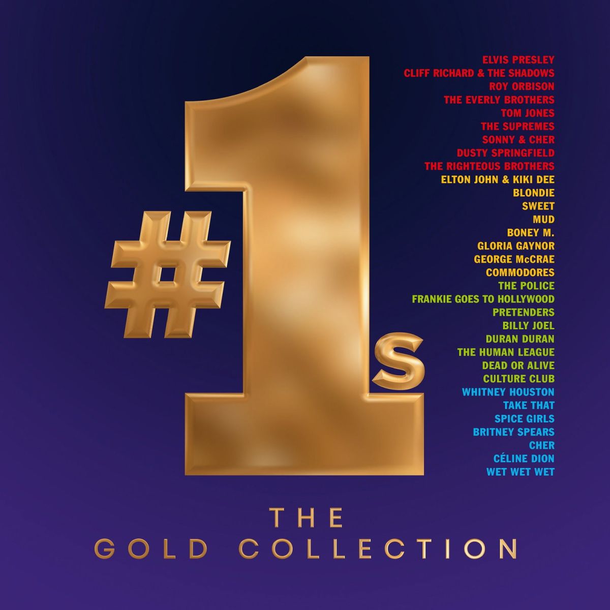 CD Shop - VARIOUS ARTISTS NO. 1S THE GOLD COLLEC...
