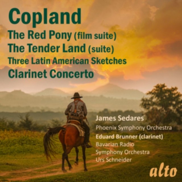 CD Shop - AARON COPLAND RED PONY/CLARINET CONC...