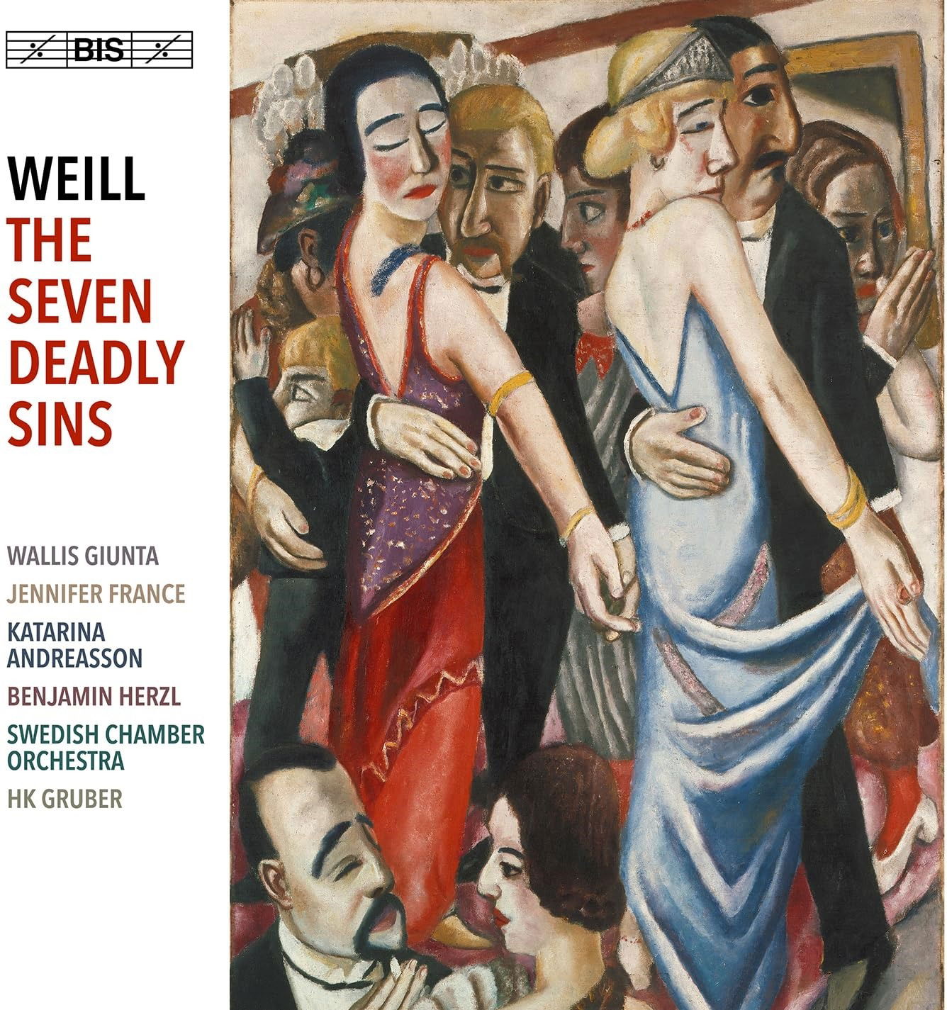 CD Shop - SWEDISH CHAMBER ORCHESTRA KURT WEILL: THE SEVEN ...