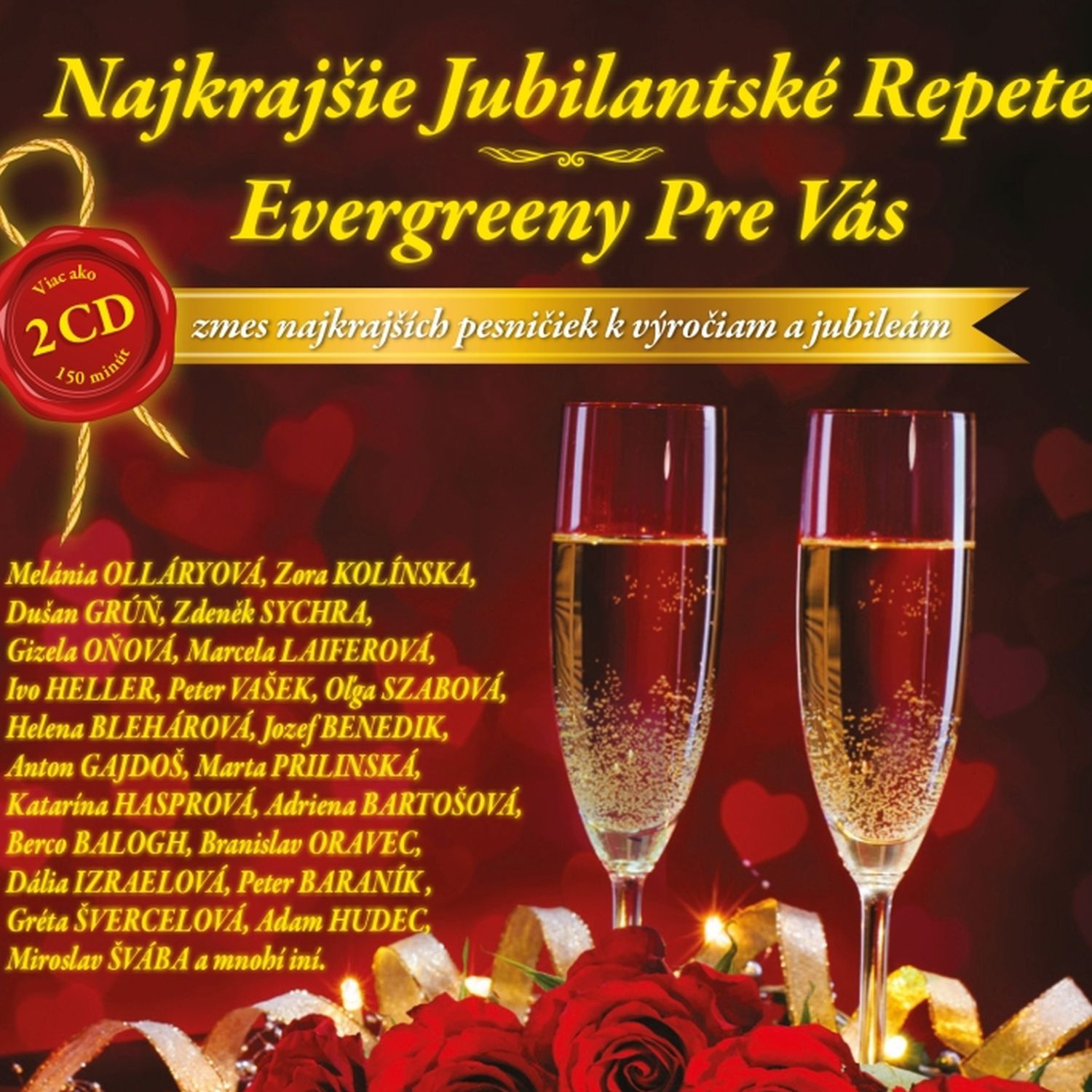 CD Shop - VARIOUS NAJKRAJSIE JUBILANTSKE REPETE / EVERGREENY PRE VAS