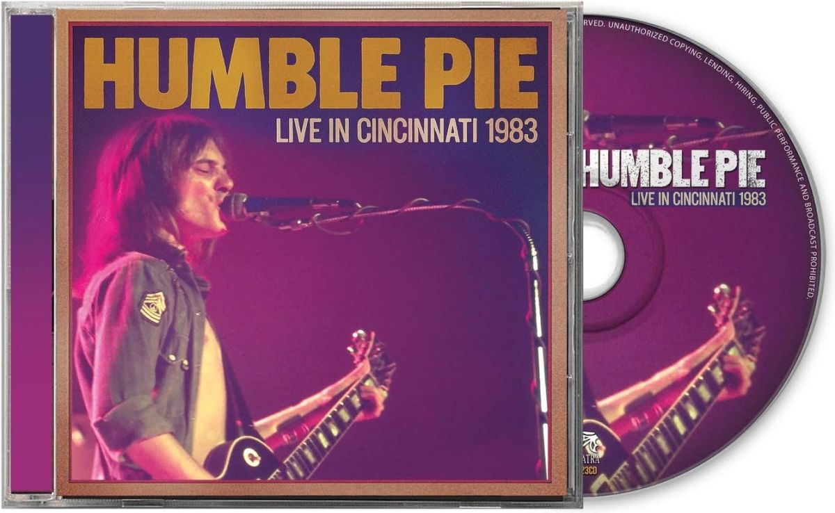 CD Shop - HUMBLE PIE LIVE IN CINCINNATI 1983