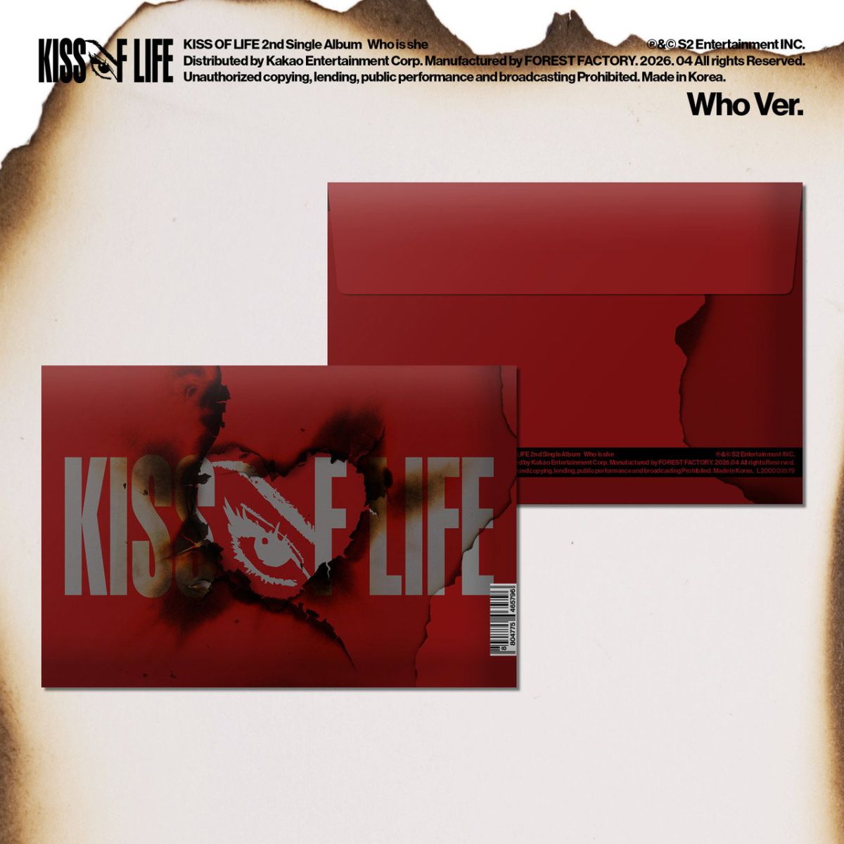 CD Shop - KISS OF LIFE WHO IS SHE