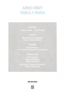 CD Shop - GIDON KREMER,TATJANA GRINDENKO,LITHUANIAN CHAMBER ORCHESTRA,SAULIUS SONDECKIS ARVO PART: TABULA RASA...