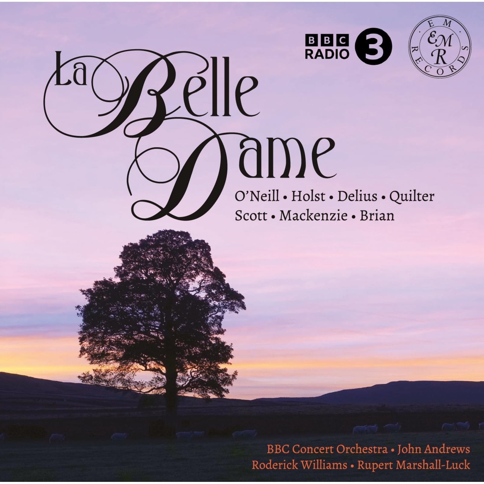 CD Shop - BBC CONCERT ORCHESTRA,JOHN ANDREWS,RODERICK WILLIAMS,RUPERT MARSHALL-LUCK LA BELLE DAME