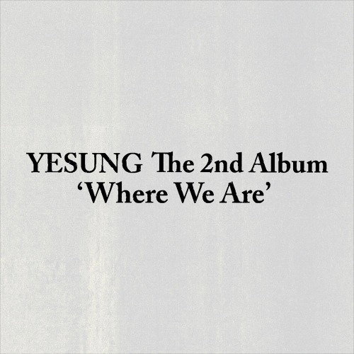 CD Shop - YESUNG WHERE WE ARE
