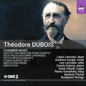 CD Shop - QUATUOR PARISII / BUDAPES THEODORE DUBOIS: CHAMBER MUSIC