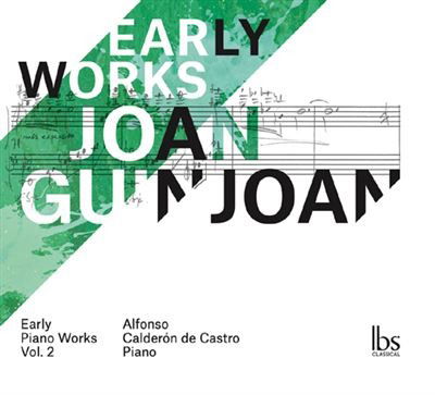CD Shop - ALFONSO CALDERON DE CASTRO GUINJOAN: EARLY PIANO ...
