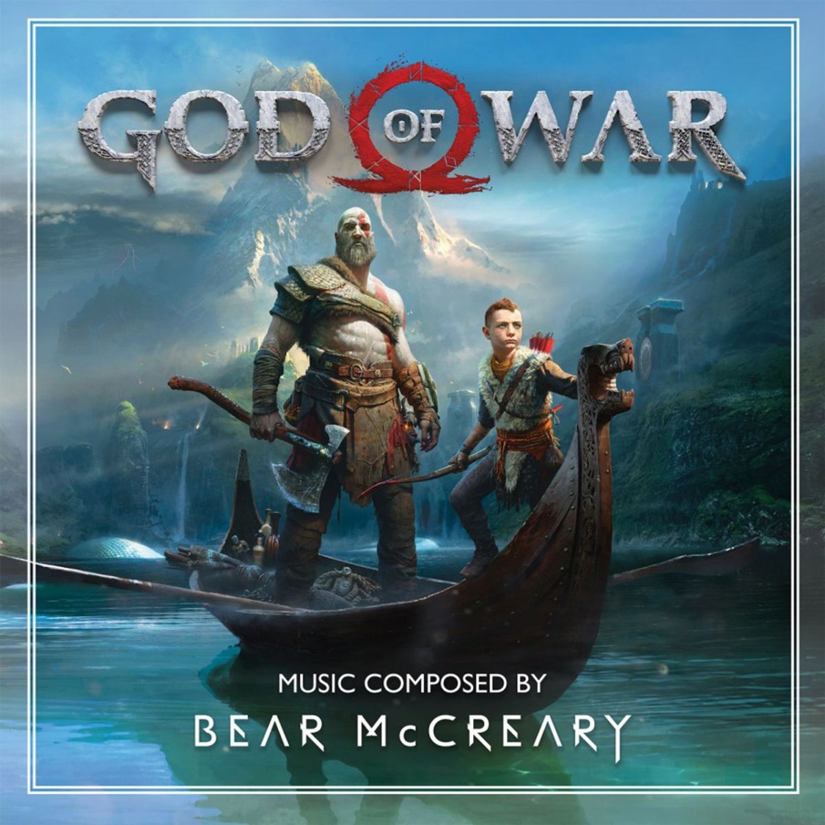 CD Shop - GOD OF WAR (RED & BLACK MARBLED VINYL, 180GR) 