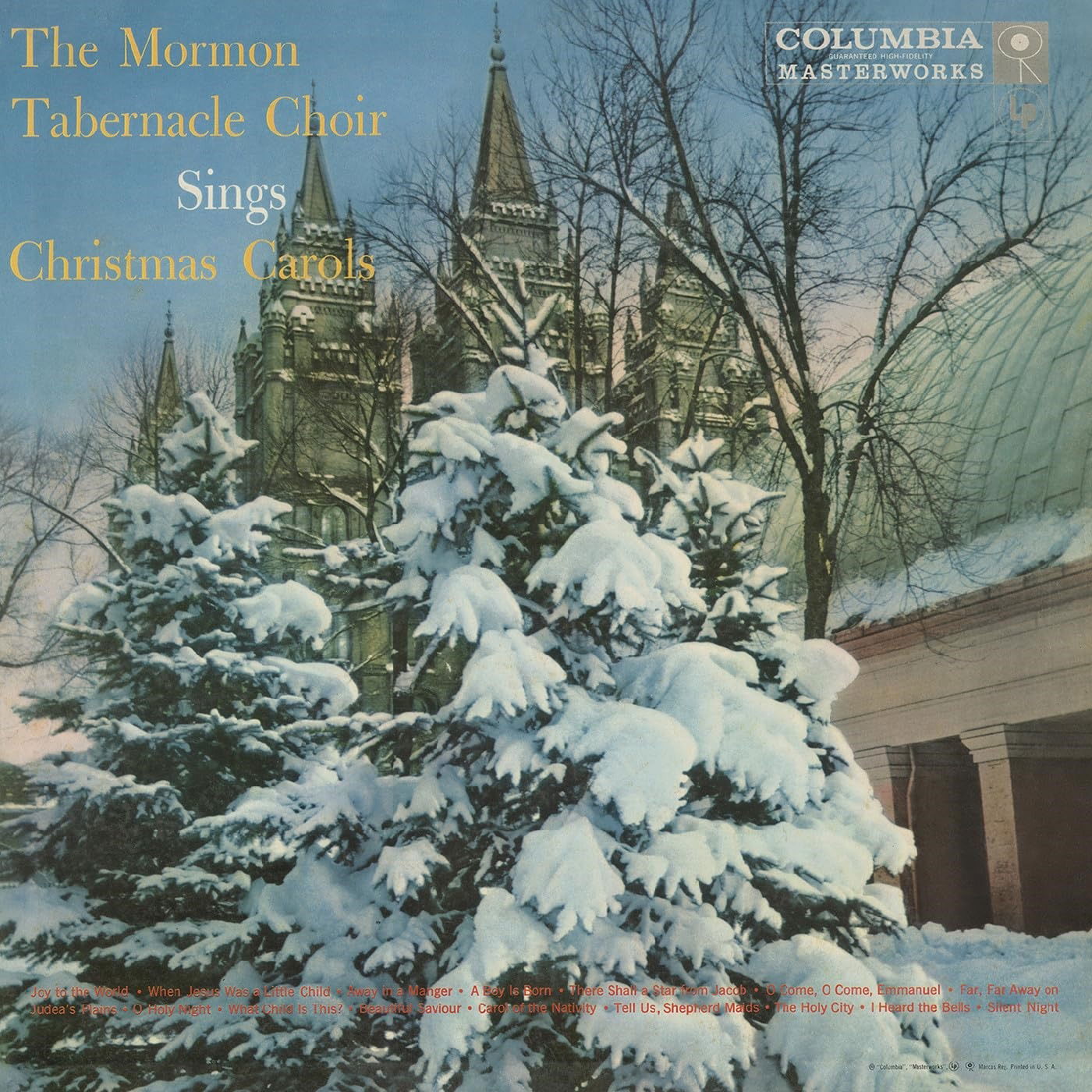 CD Shop - THE MORMON TABERNACLE CHOIR SINGS CHRISTMAS CAROLS
