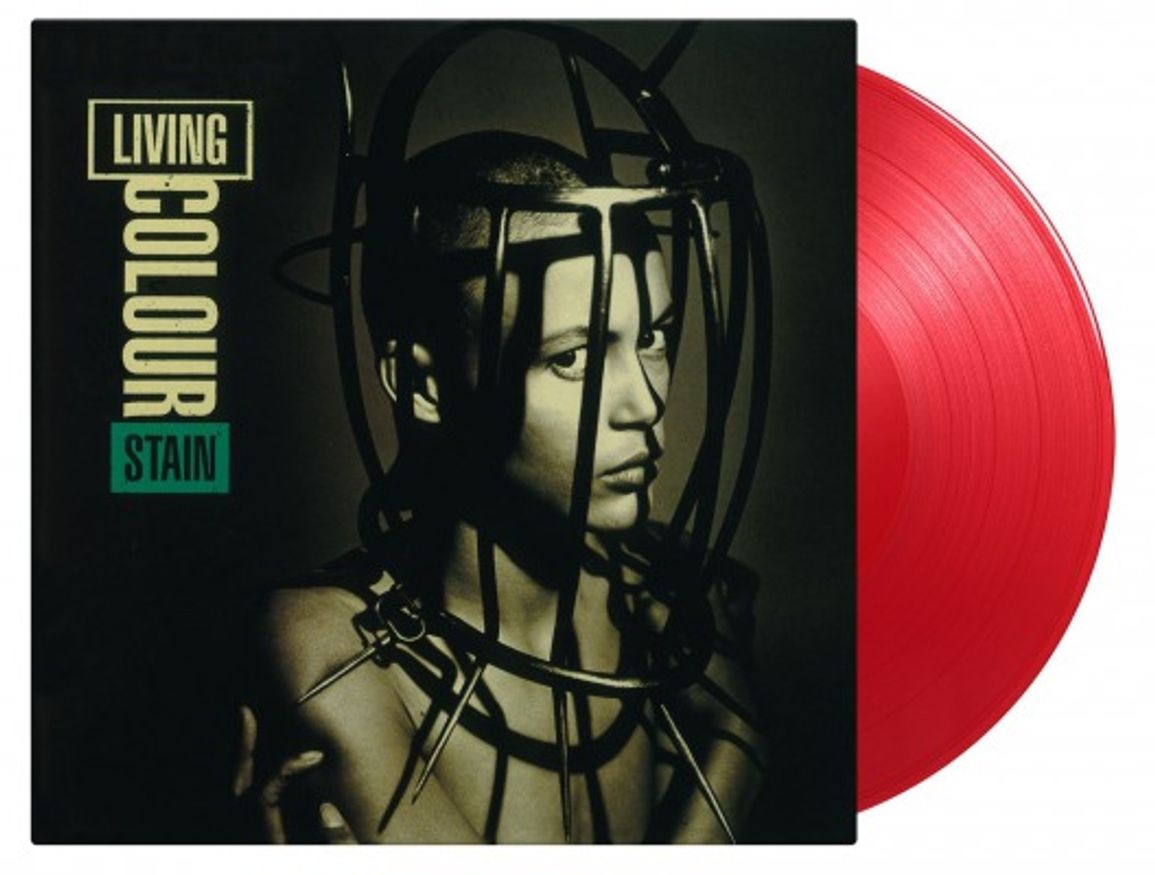 CD Shop - LIVING COLOUR Stain (translucent red vinyl, 180g)