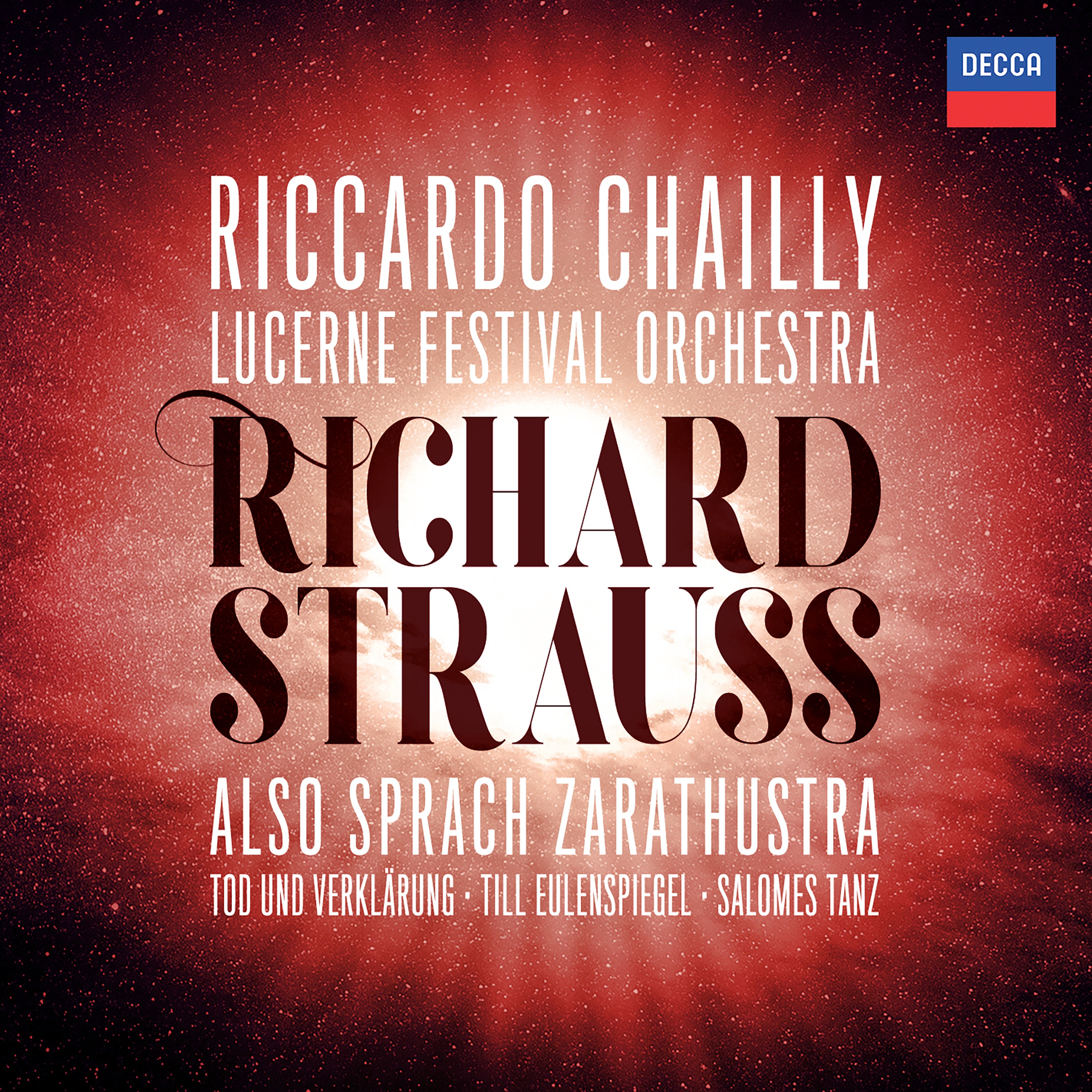 CD Shop - CHAILLY/LUCERNE FEST.ORCH. ZARATHUSTRA/SALOME/TILL