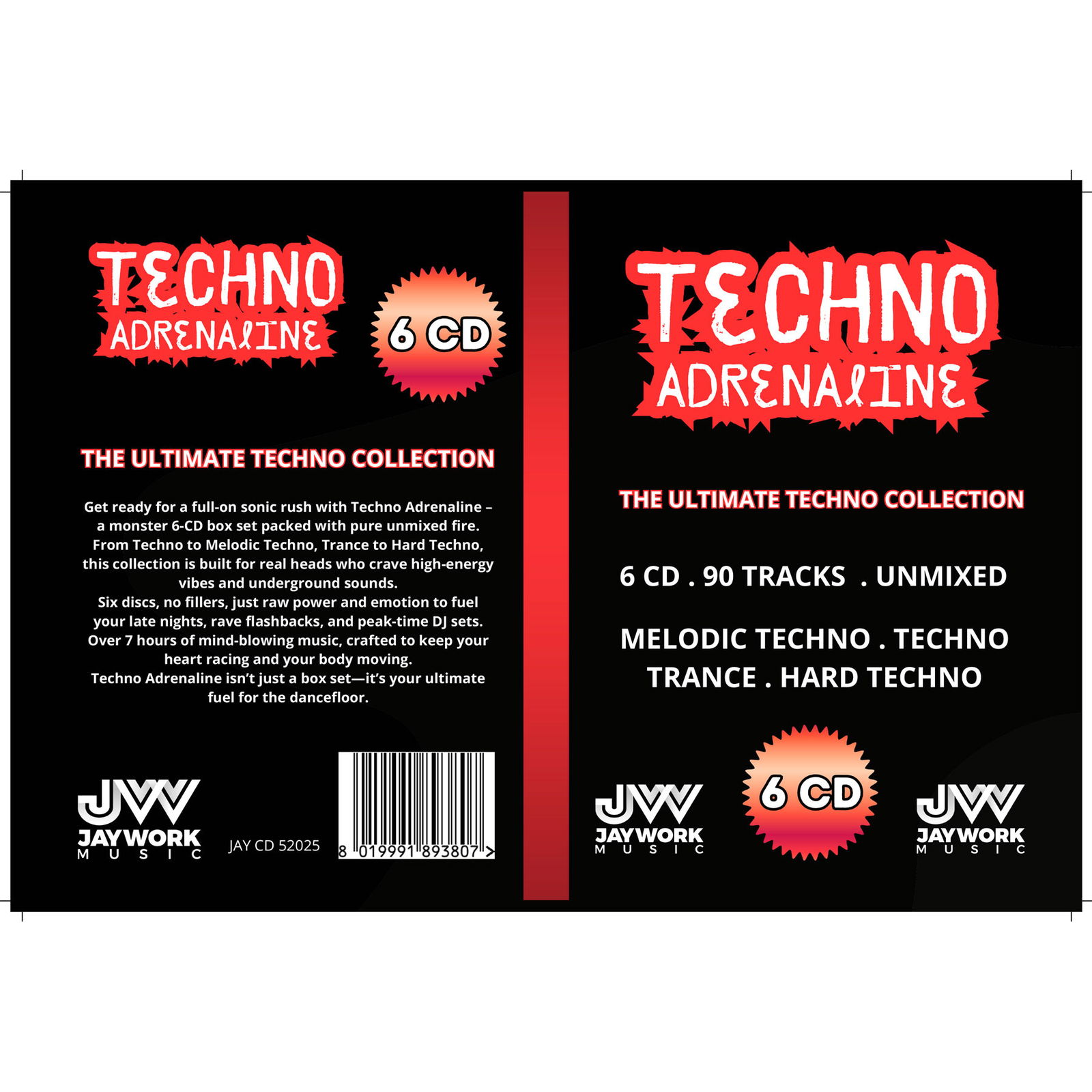 CD Shop - VARIOUS ARTISTS TECHNO ADRENALIN