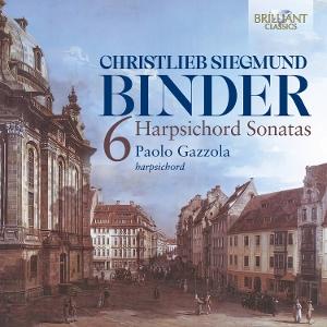 CD Shop - PAOLO GAZZOLA C.S. BINDER: 6 HARPSIC...