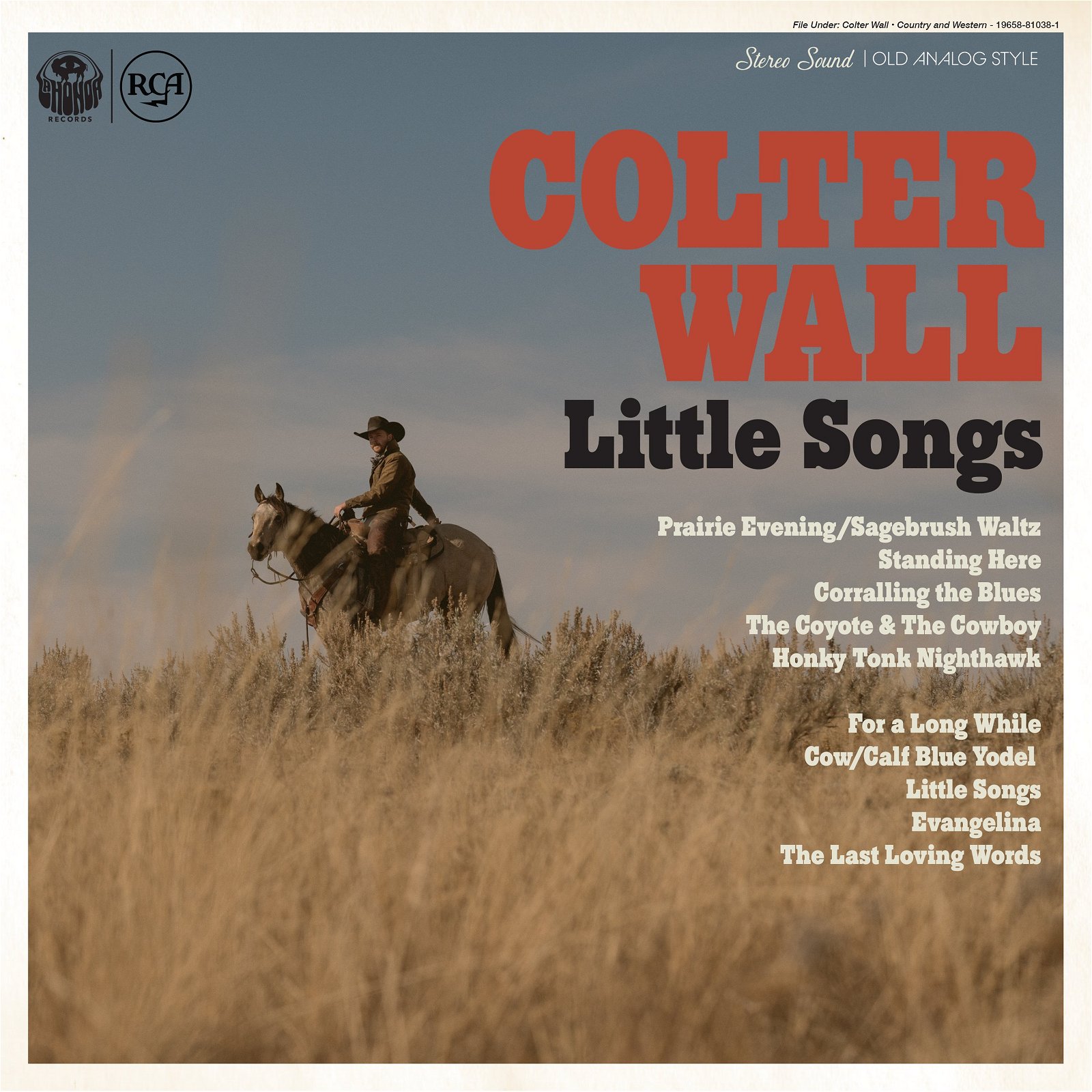 CD Shop - COLTER WALL LITTLE SONGS