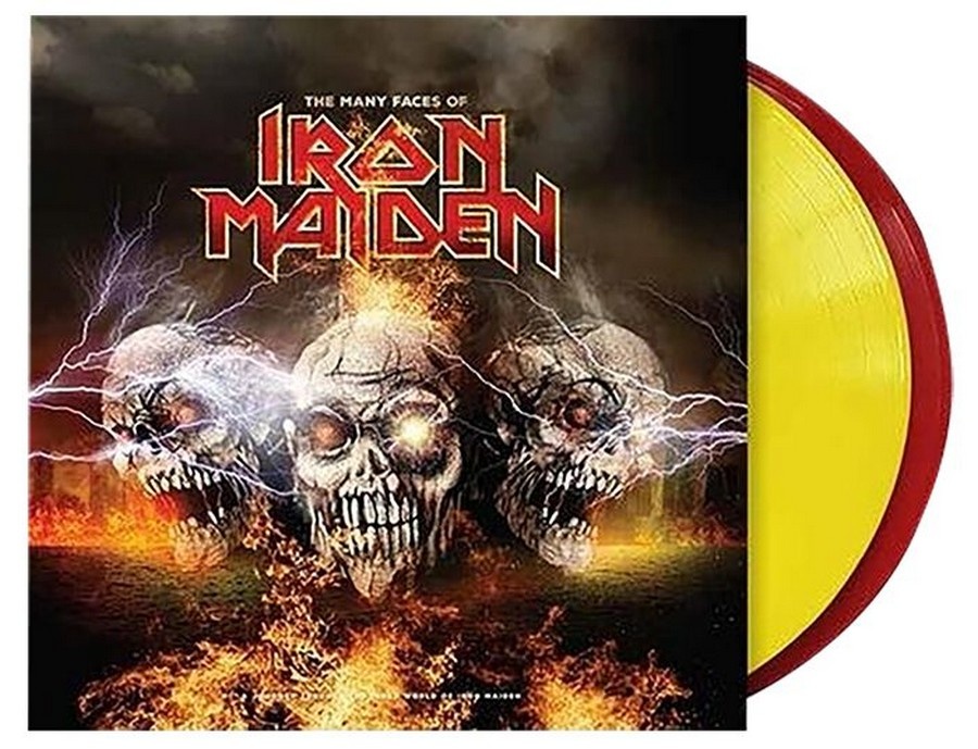 CD Shop - IRON MAIDEN TRIBUTE Many Faces of Iron Maiden (Yellow/Red Transparent Vinyl, HQ)