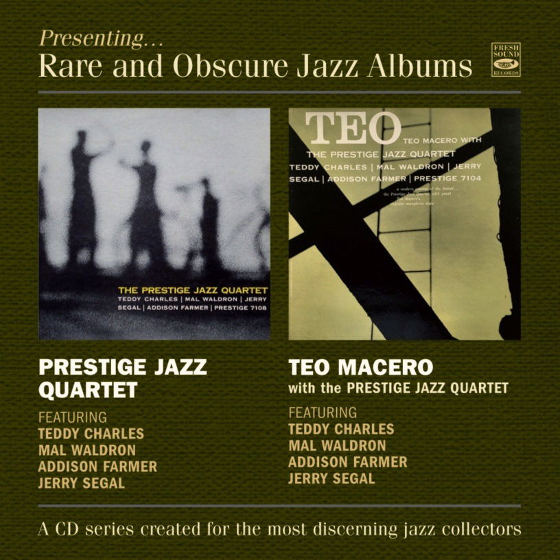 CD Shop - PRESTIGE JAZZ QUARTET,TEO MACERO PRESENTING RARE AND OB...