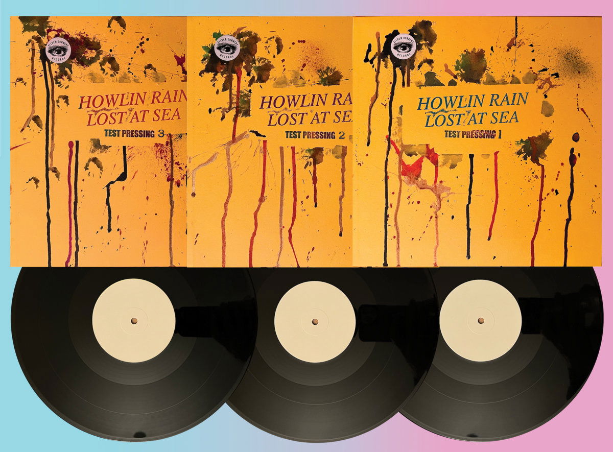 CD Shop - HOWLIN’ RAIN LOST AT SEA: RARITIES,...