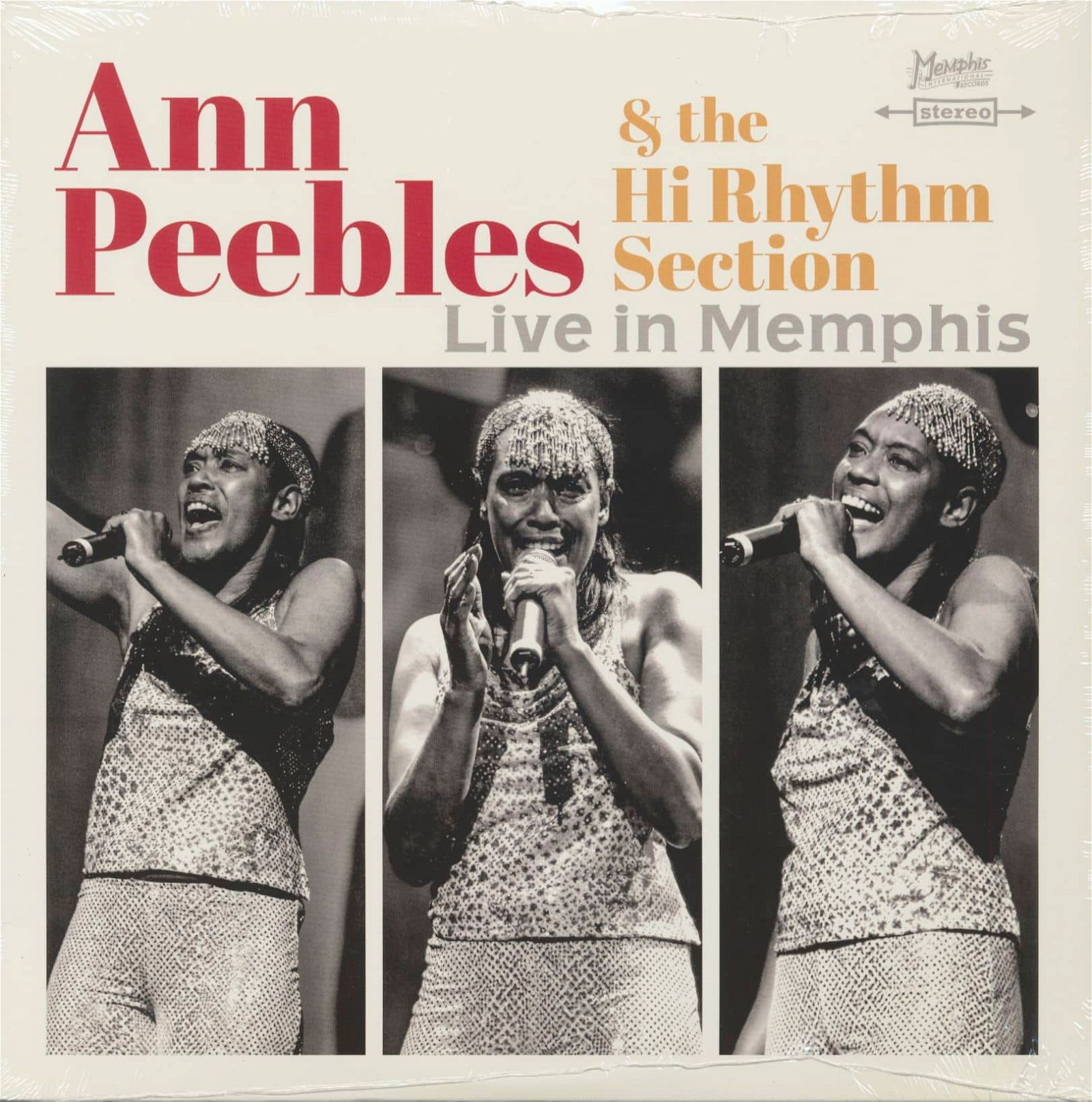 CD Shop - ANN & THE HI RHYTHM SECTION PEEBLES LIVE IN MEMPHIS
