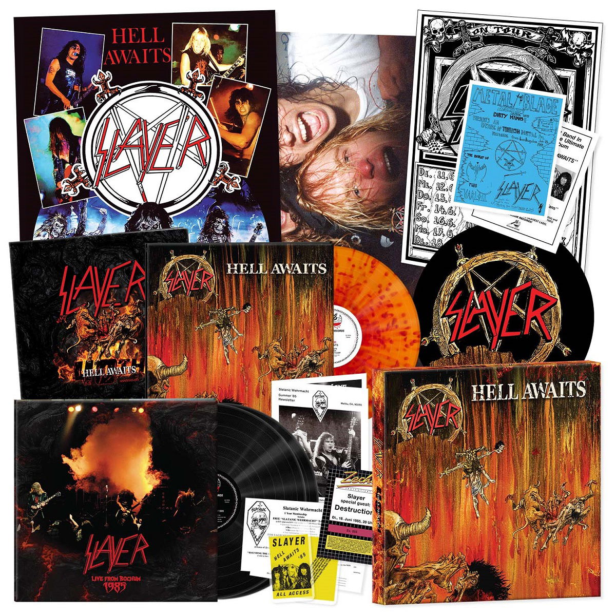 CD Shop - SLAYER HELL AWAITS 40TH ANNIVERSARY BO