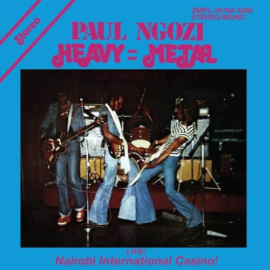 CD Shop - PAUL NGOZI HEAVY = METAL - LIVE! NAIROBI INTERNATIONAL CASINO!