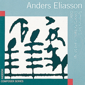 CD Shop - ANDERS ELIASSON SYMPHONY NO. 1/CONCERT...