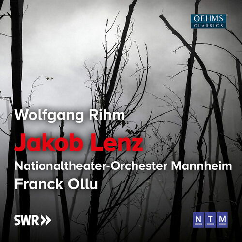 CD Shop - FRANCK OLLU RIHM: JAKOB LENZ