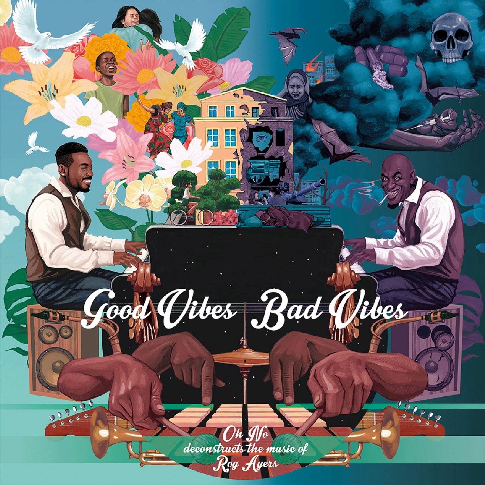 CD Shop - OH NO & ROY AYERS GOOD VIBES / BAD VIBES