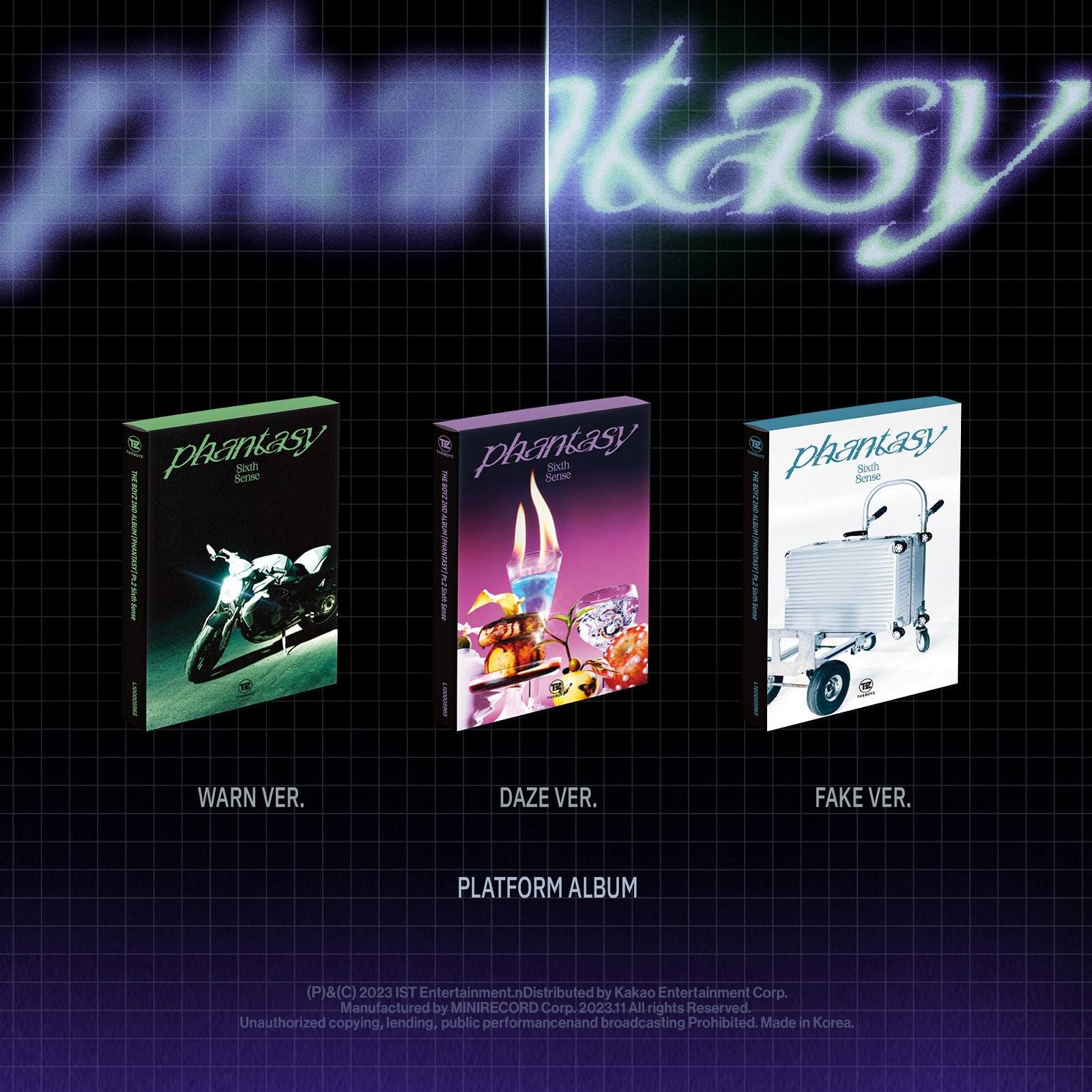 CD Shop - BOYZ PHANTASY PT.2 SIXTH SENSE