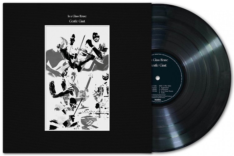 CD Shop - GENTLE GIANT IN A GLASS HOUSE BLACK LT
