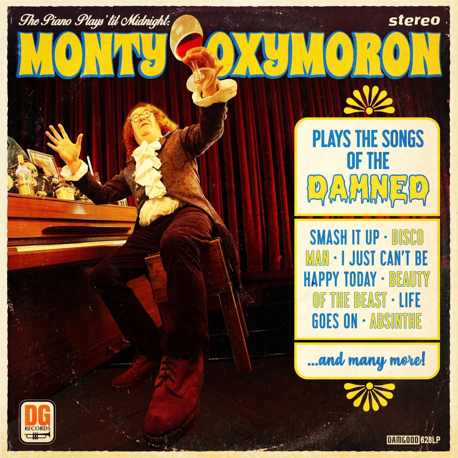 CD Shop - MONTY OXYMORON PIANO PLAYS \