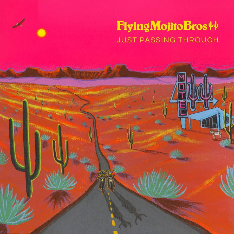 CD Shop - FLYING MOJITO BROS JUST PASSING THROUGH