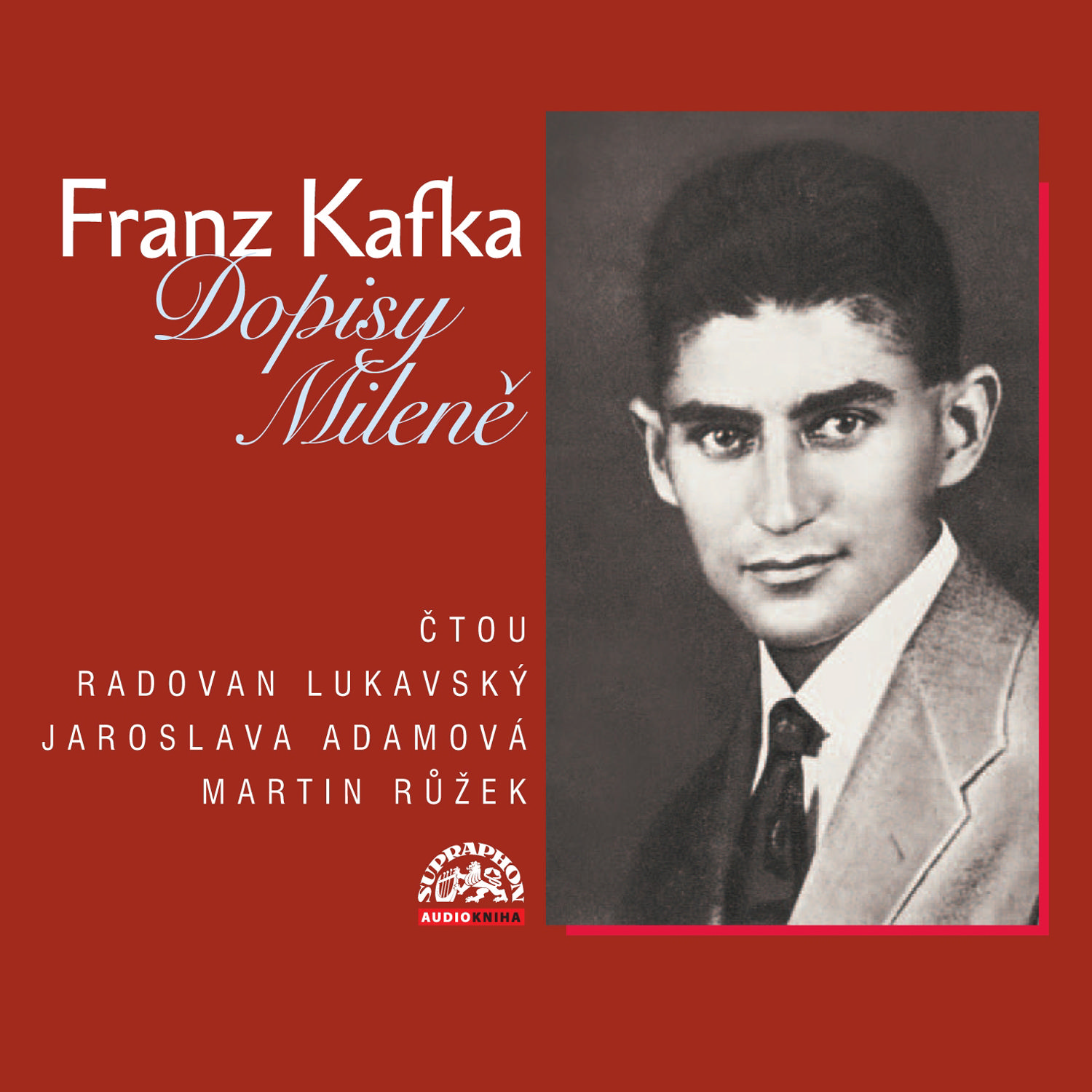 CD Shop - KAFKA FRANZ DOPISY MILENE / ADAMOVA JAROSLAVA, LUKAVSKY RADOVAN, RUZEK MARTIN