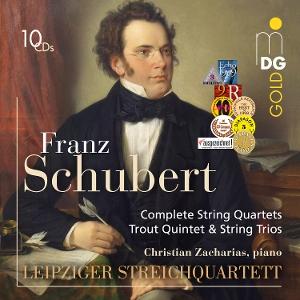 CD Shop - CHRISTIAN ZACHARIAS SCHUBERT: COMPLETE STR...