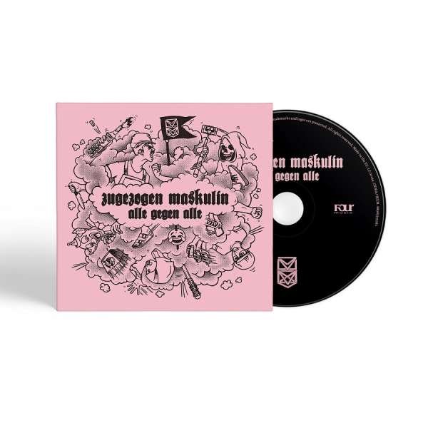 CD Shop - ZUGEZOGEN MASKULIN ALLE GEGEN ALLE