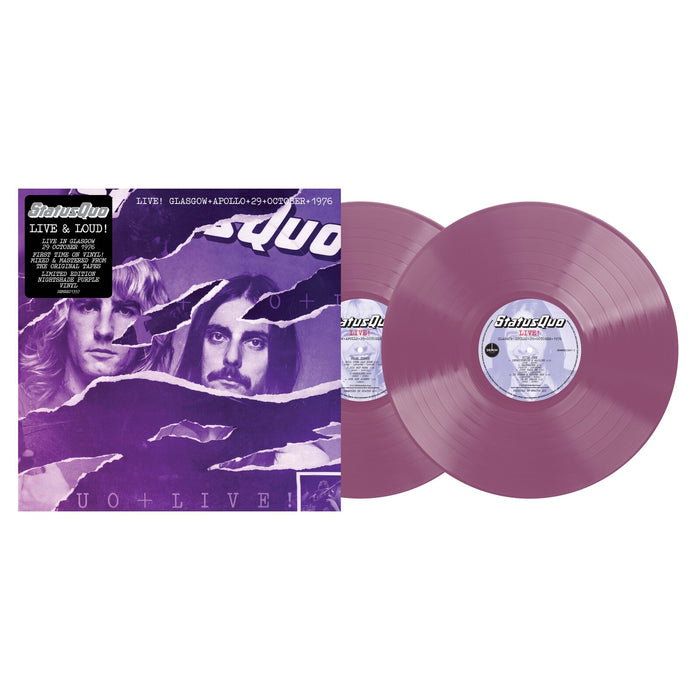 CD Shop - STATUS QUO 29TH OCTOBER 1976 LIVE!