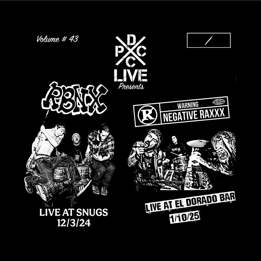 CD Shop - RBNX & NEGATIVE RAXXX DCXPC LIVE VOL.43