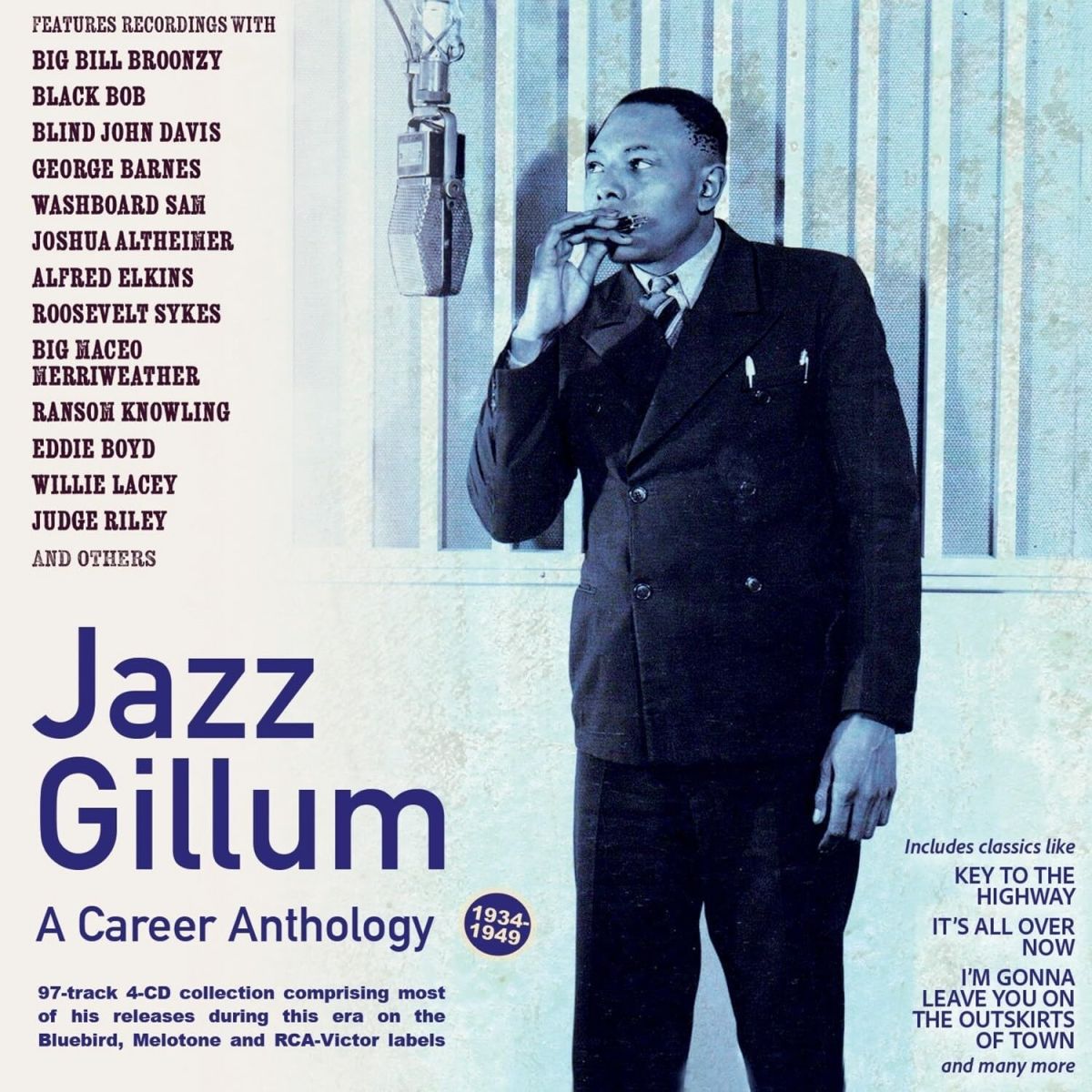 CD Shop - JAZZ GILLUM A CAREER ANTHOLOGY 193...