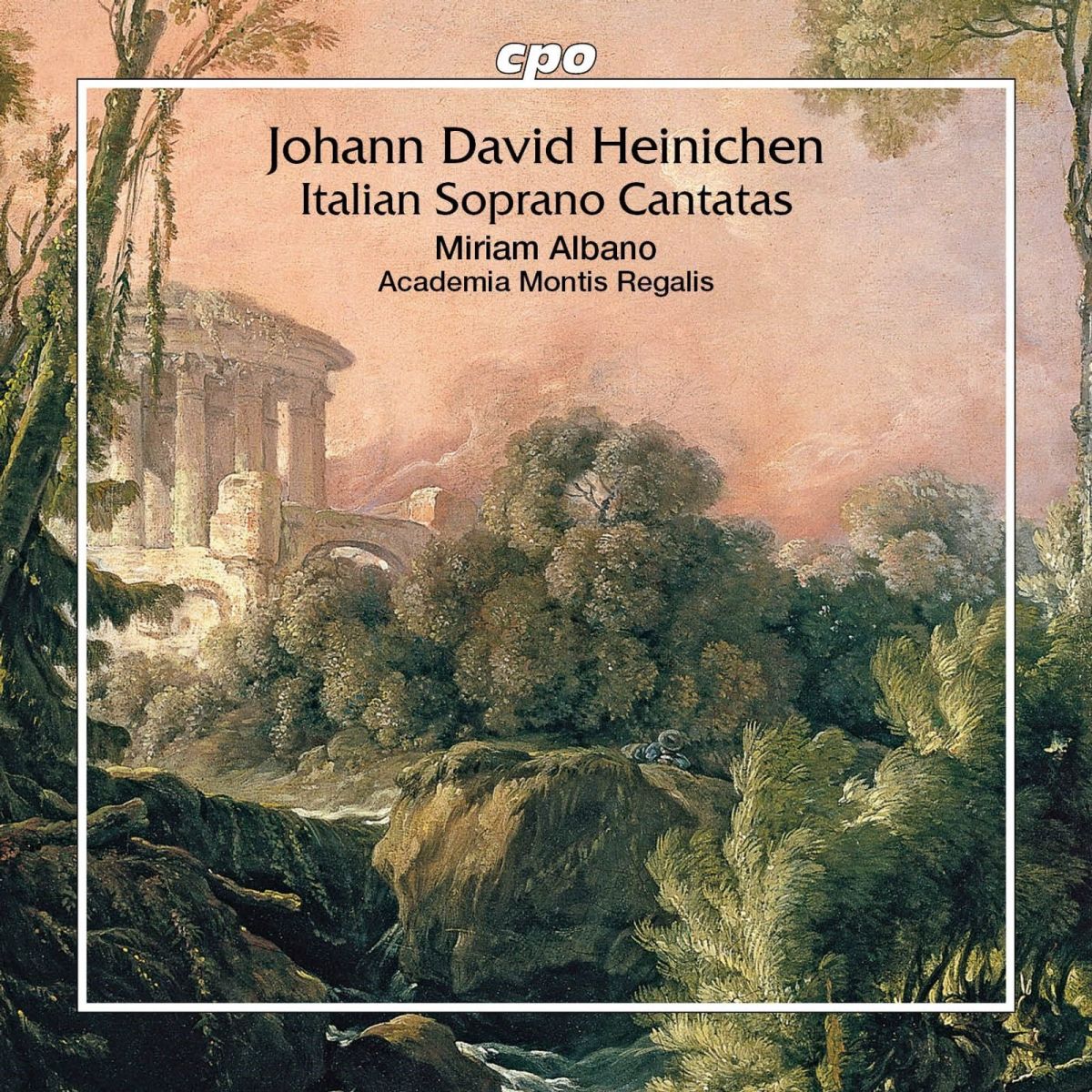 CD Shop - MIRIAM ALBANO,ACADEMIA MONTIS REGALIS HEINICHEN: ITALIAN SOPRANO CANTATAS