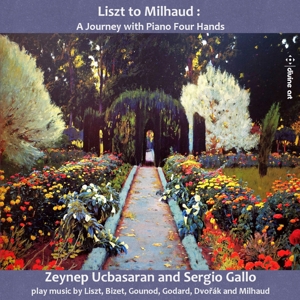 CD Shop - ZEYNEP UCBASARAN LISZT TO MILHAUD