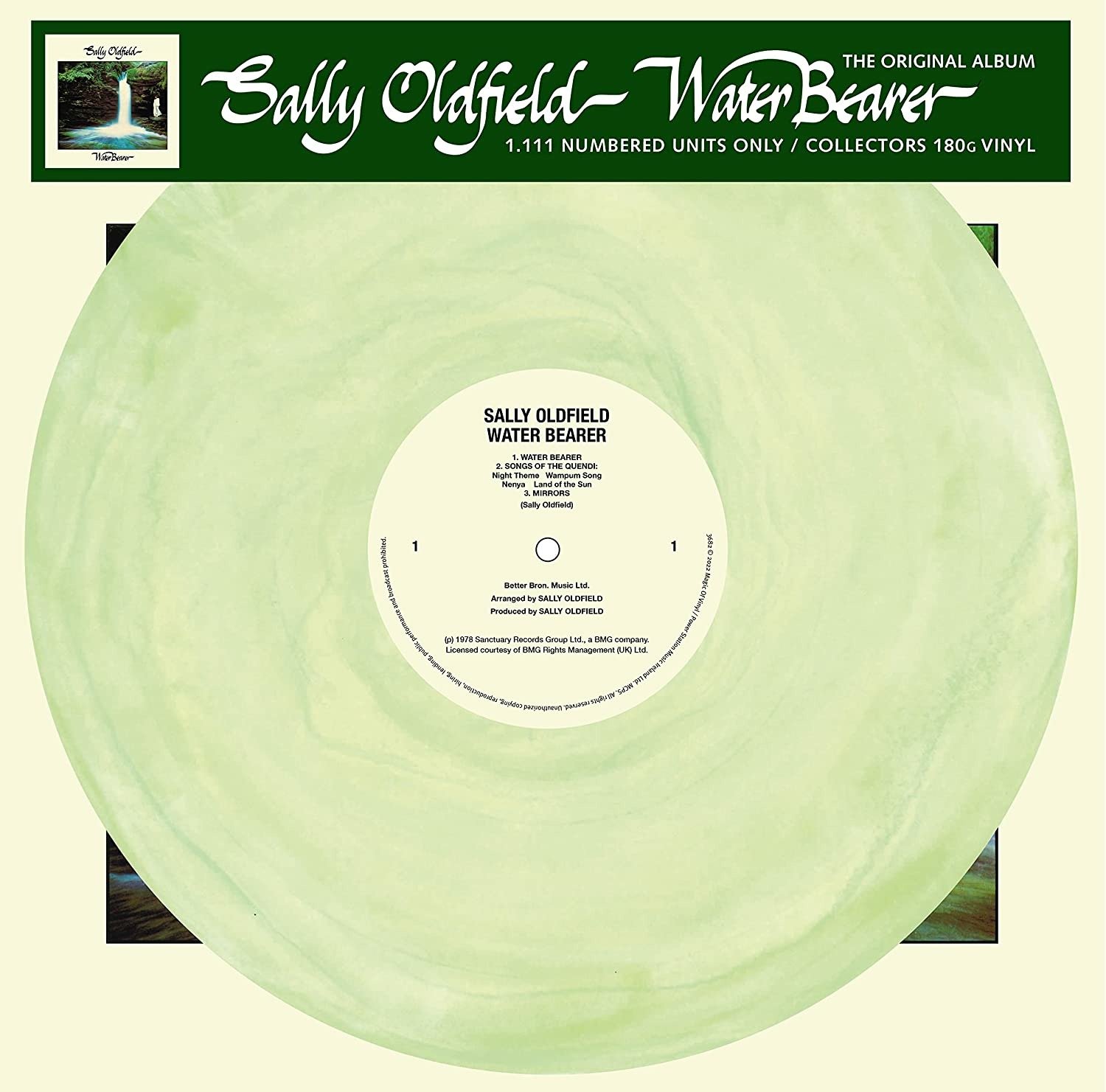 CD Shop - SALLY OLDFIELD WATER BEARER