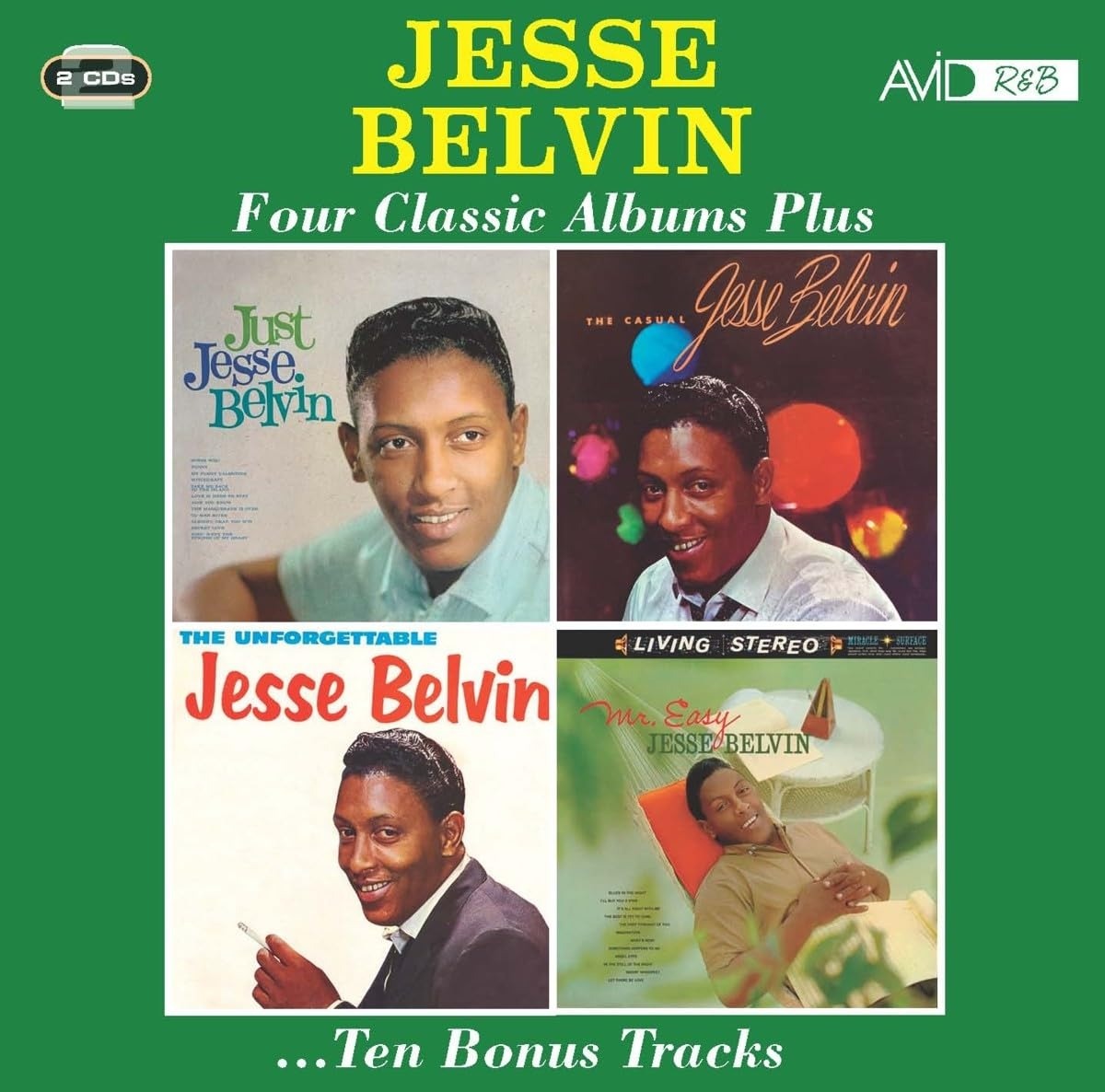 CD Shop - JESSE BELVIN FOUR CLASSIC ALBUMS PLUS