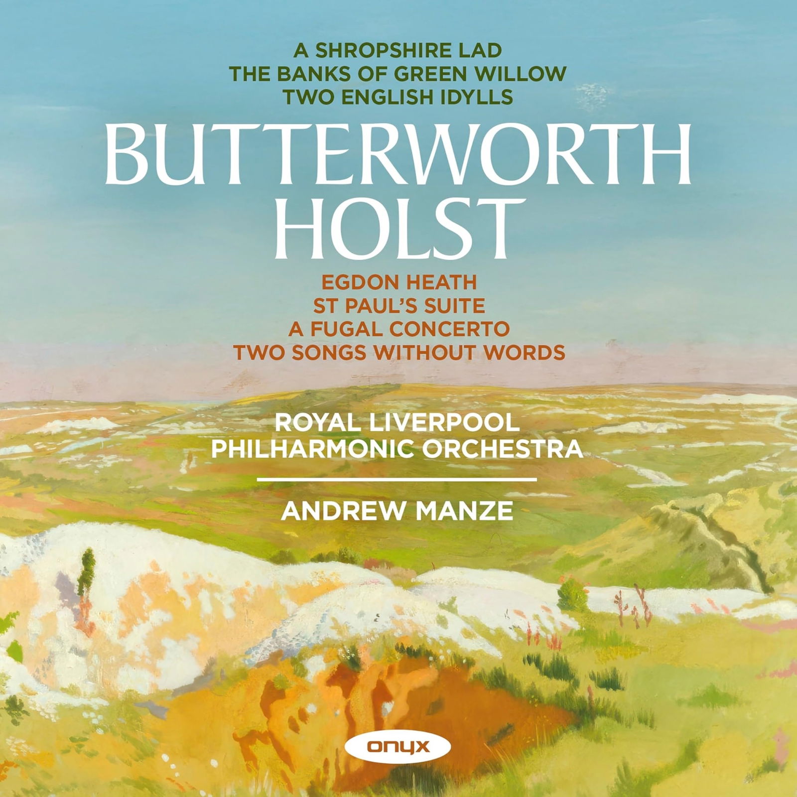 CD Shop - ROYAL LIVERPOOL PHILHARMONIC ORCHESTRA HOLST & BUTTERWORTH