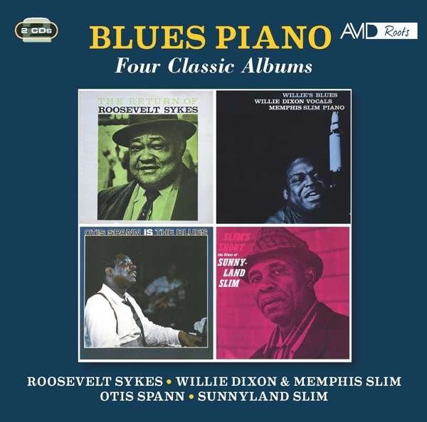 CD Shop - VARIOUS ARTISTS BLUES PIANO - FOUR CLA...